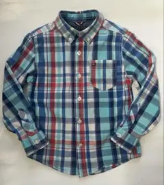 Tommy Hilfiger チェック柄長袖シャツ