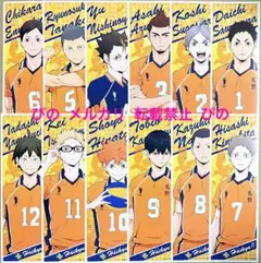 ハイキュー ステッカー 日向翔陽 影山飛雄 西谷夕 田中龍之介 縁下力 月島蛍