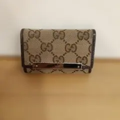 GUCCI GGキャンバス キーケース