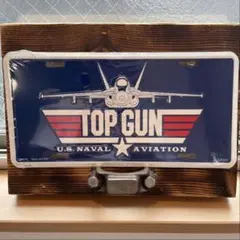 激レア新品アメリカ雑貨 トップガンTOPGUN ライセンスプレートマーヴェリック
