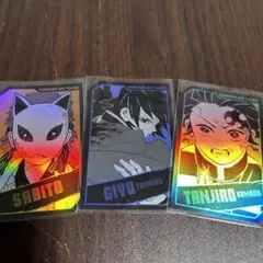 鬼滅の刃　ジャンフェス　ホロカードコレクション　ホロカ　冨岡義勇　錆兎　炭治郎