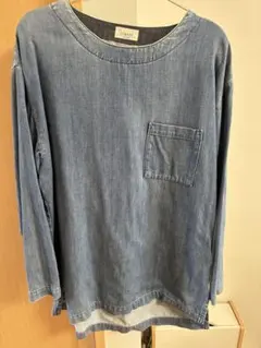 JUNRed デニムプルオーバー 長袖シャツのサムネイル
