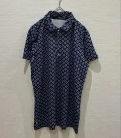 RLXラルフローレン ゴルフシャツ／花柄 総柄 フラワー 半袖 ポロシャツ