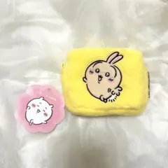 ちいかわ うさぎ ミニポーチ イエローのサムネイル