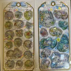 KAMIO JAPAN ぷくぷくあわわちゃん シール 2枚セットおまけシール付き