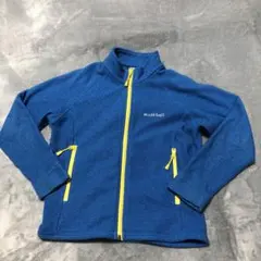 mont-bell シャミース 120サイズ 青