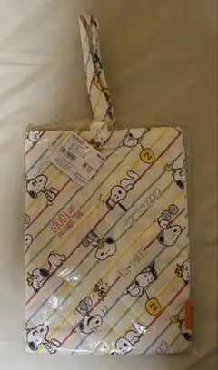 スヌーピー☆キルトシューズケース☆ピーナッツ☆キッズ☆上履き入れ