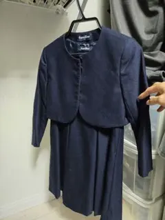 familiarファミリアのボレロ、ジャンパースカート、半袖ブラウスの3点セット