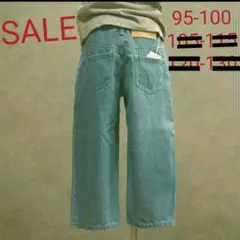 SWOON 　ワイドテーパードデニム　ブリーチ