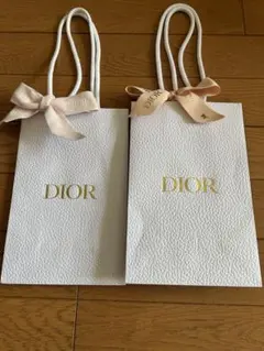 Dior ショップ袋 ２枚