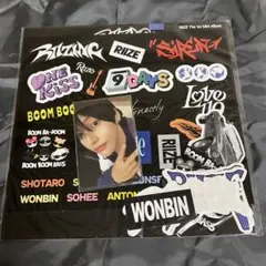 RIIZE デコステッカーセット ウォンビン トレカ 韓国購入 RIIZING