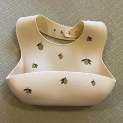 レモン柄お食事エプロン　KongesSlojd シリコンスタイ