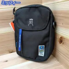 新品　ブラック　収納　ショルダーバッグ　ミッフィー　コラボ　レディース　斜め掛け
