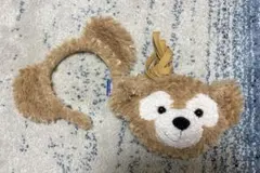 ダッフィー　カチューシャ・ポーチセット