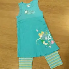 ワンピース　スパッツ　disney　ティンカーベル　120【送料無料】中古