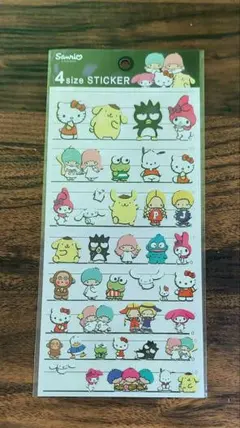 ４sizeステッカー　サンリオ