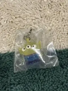 トイストーリー　リトルグリーンメン　めじるしチャーム　ガチャ