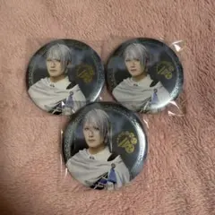 刀剣乱舞 刀ミュ 静かなる夜半の寝ざめ 缶バッジ　戦闘ver.　山姥切長義