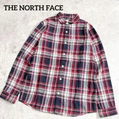 ザノースフェイスTHE NORTH FACE リネン麻 長袖チェックネルシャツのサムネイル