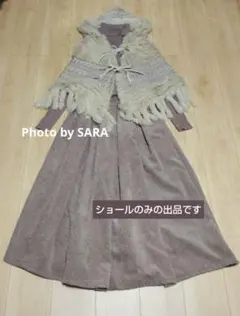 ニットポンチョ ポンチョ