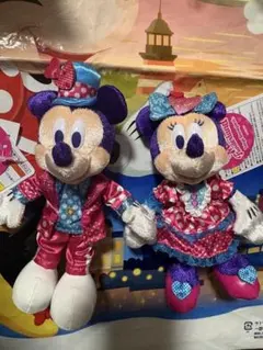 ミニーのファンダーランド　ぬいぐるみバッジ