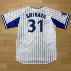 ②横浜DeNAベイスターズ　山崎選手　旧ホーム　ユニフォーム　Oサイズ ③横浜DeNAベイスターズ 山崎選手 旧ホーム ユニフォーム Oサイズ