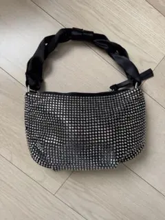 ZARA ザラ ミニバッグ ラインストーン