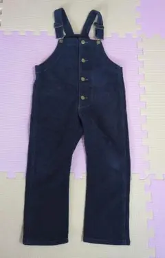 LAGKAW ネイビー コーデュロイ サロペット 120 オーバーオール 冬服