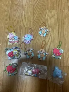 bt21 ラバーチャーム　bts バンタン　キーホルダー
