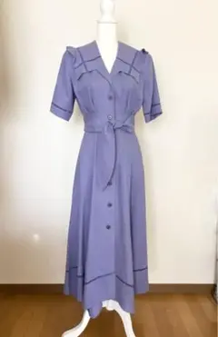 〈未使用〉San Rose サンローズ ワンピース (バイオレット)