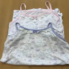 130インナー　キャミソール　速乾　しまむら　西松屋