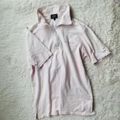 PEARLY GATES ゴルフウェア 半袖 ハーフジップ ポロシャツ サイズ5