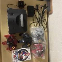 【動作確認済み】NINTENDO64 本体 コントローラー4本 ゲームソフト2本