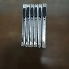 스테인레스 스틸 커터 나이프 6 개 세트