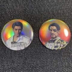 真島吾朗 龍が如く 冠婚葬祭展 缶バッジ - メルカリ