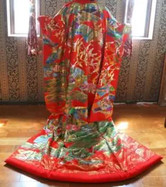 む22西陣九百織の色打掛☆和装婚礼用のブライダル衣装結婚式神社挙式 