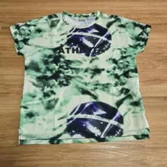 ATHLETA カモフラージュ柄 シャツ 150