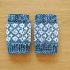 No.194 ウール100%あったかリストウォーマー♪