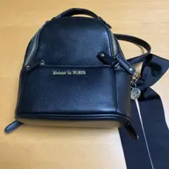 Maison de FLEUR ブラックミニリュック