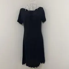 Sybilla♡シビラ　刺繍　ワンピース　ブラック
