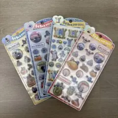 うるちゅるポップシール　うるちゅるPOPSEAL パペットスンスン　4枚セット