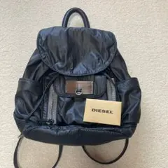 DIESELナイロンリュック バックパック ブラック