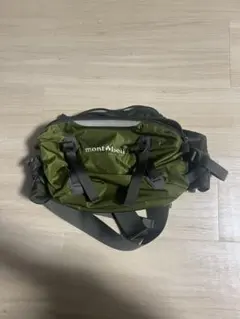 mont-bell ボディバッグ オリーブグリーン
