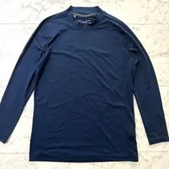 【美品】UNDER ARMOUR 長袖シャツ フィッティド ブルー XL