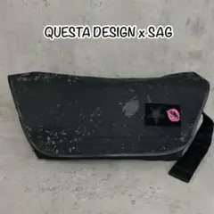 QUESTA DESIGN x SAG SAGLiFE ショルダーバッグ PVC