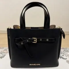 MICHAEL KORS エミリア　2way ショルダーバッグ　ブラック