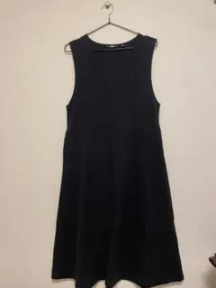 ［ブラウン様専用］ユニクロ ブラッシュドジャージージャンパースカート