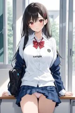 m1152 AIイラスト　かわいい　A4ポスター