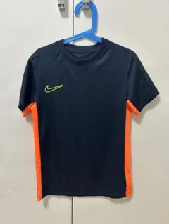 Nike ドライフィット Tシャツ ネイビー/オレンジ