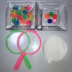 금붕어 스쿠핑 & 볼 스쿠핑 세트